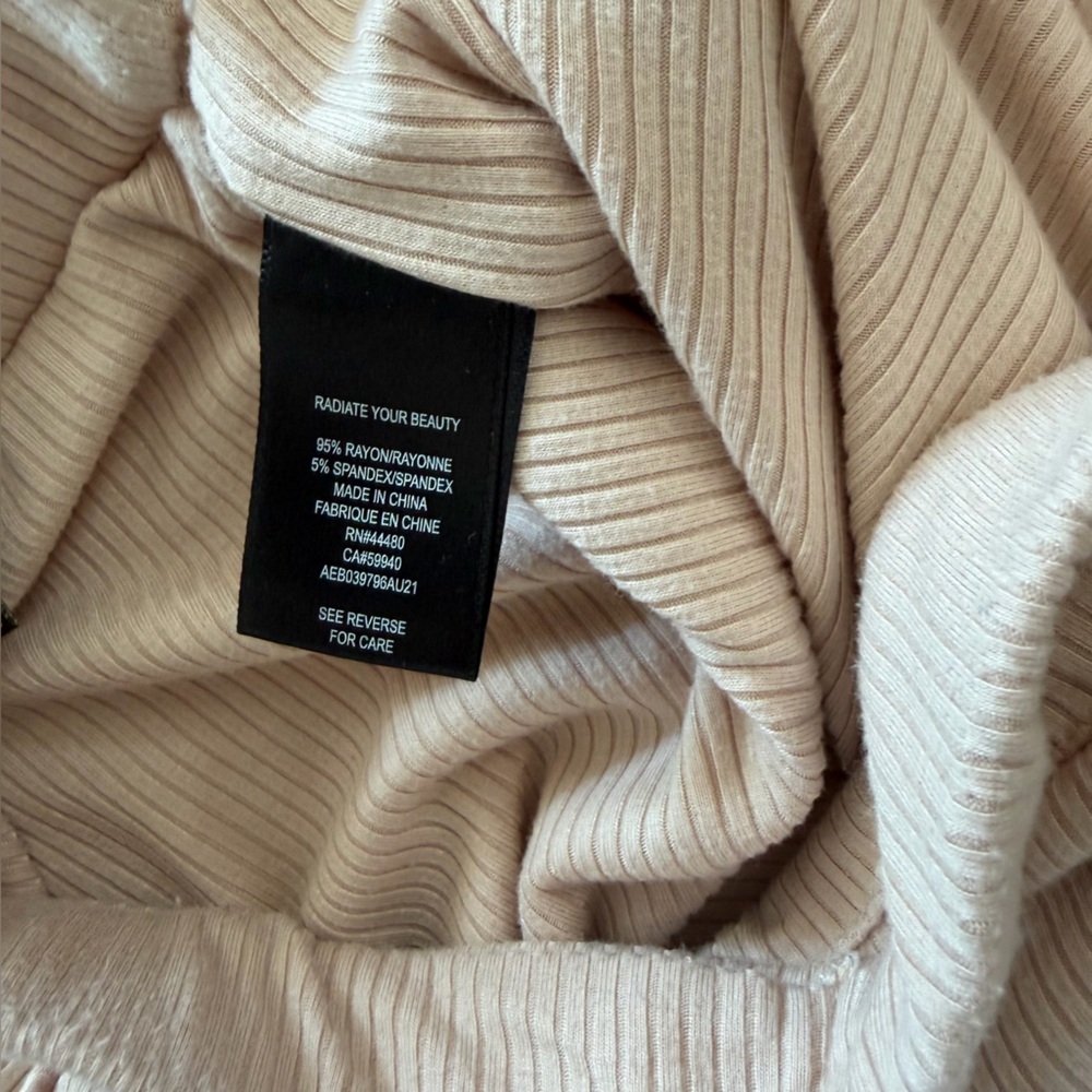 AFRM Ribbed Halter Dress - Picture 4 of 5